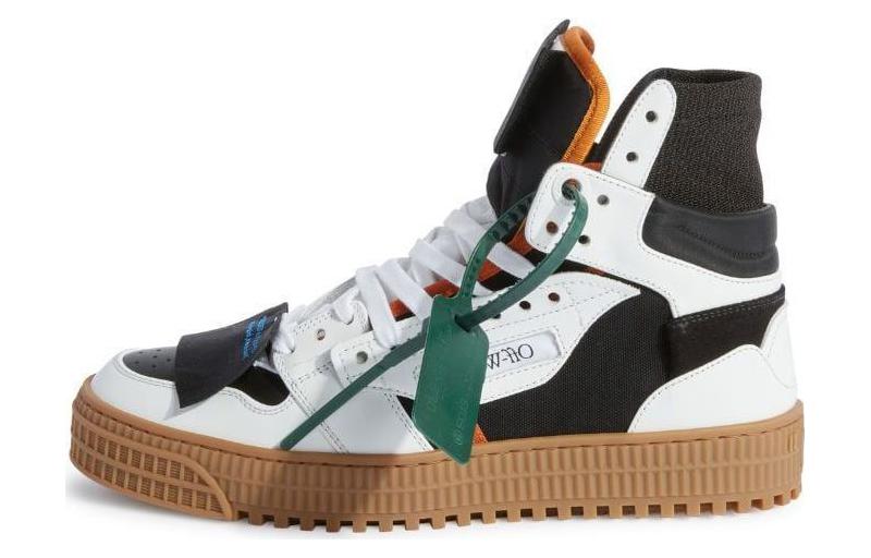 (W) Off-White Off-Court High 'White Black'