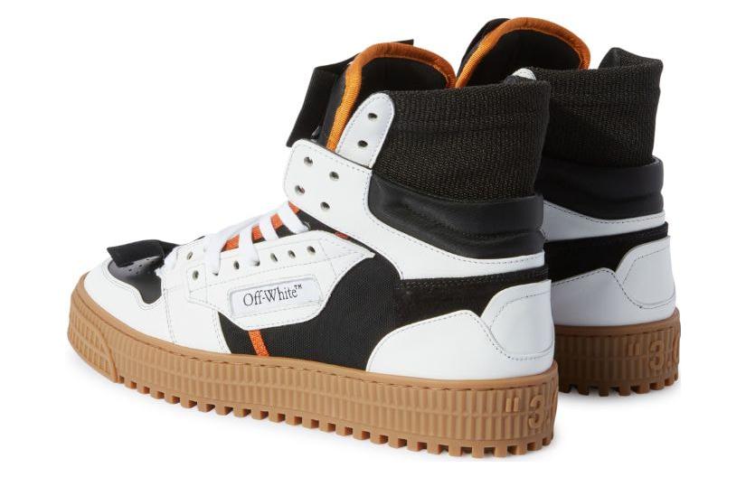 (W) Off-White Off-Court High 'White Black' 圖 3