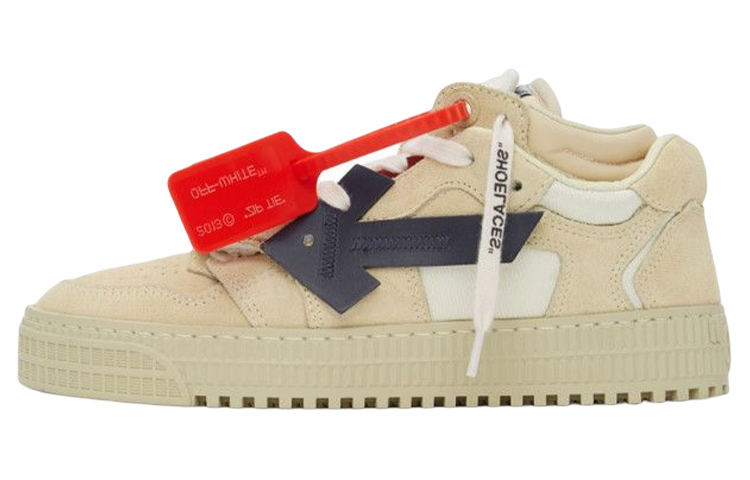 (W) Off-White Off-Court Low Sneakers 'Beige Black'