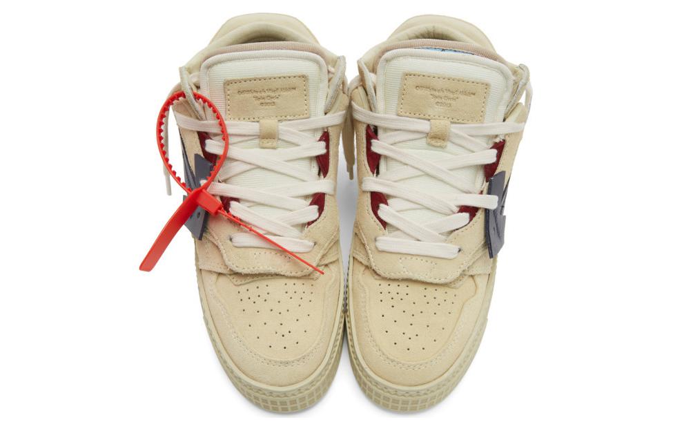 (W) Off-White Off-Court Low Sneakers 'Beige Black' 圖 2