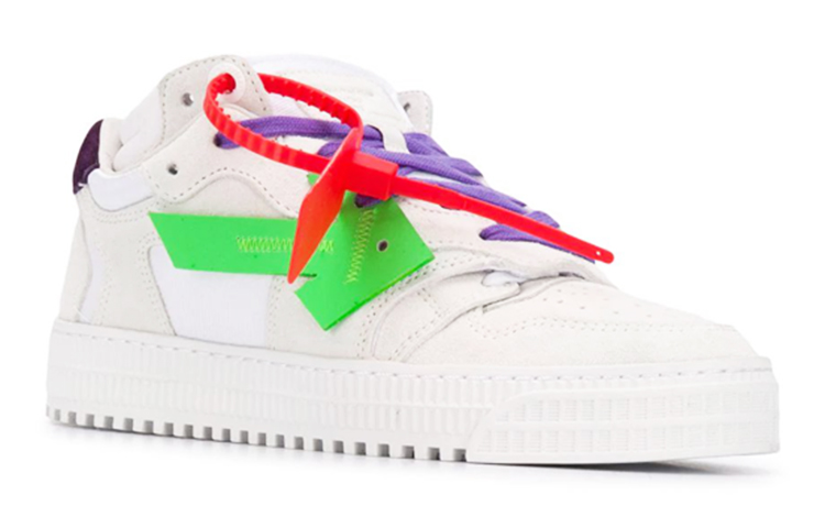 (W) Off-White Off Court 3.0 Low Top Sneakers White 圖 3
