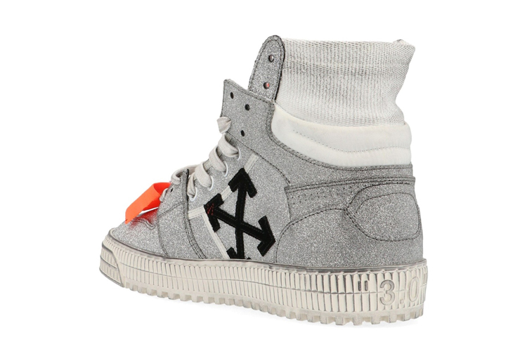 (W) Off-White Off Court Silver Glitter 圖 2
