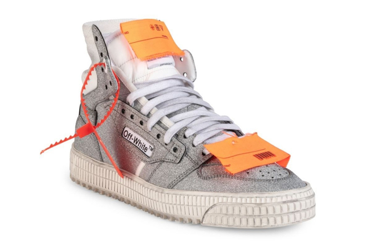 (W) Off-White Off Court Silver Glitter 圖 3