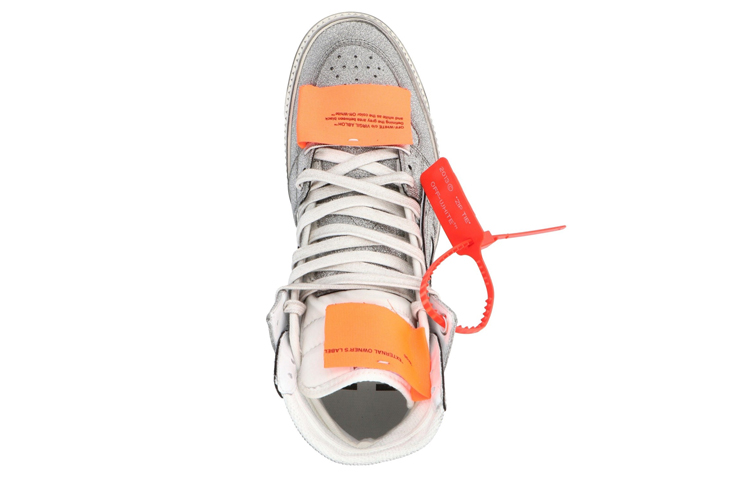 (W) Off-White Off Court Silver Glitter 圖 4
