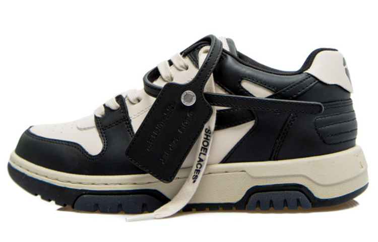 (W) Off-White Out of Office 'Black Beige'