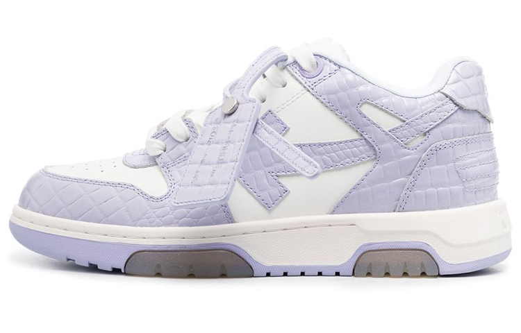 Buy (Women) Off-White Out of Office 'Croc - Lilac' OWIA259F22LEA003-0136