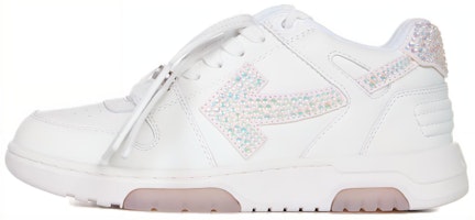 (Women) Off-White Out of Office 'Crystal Embellished - White' OWIA259F22LEA0080101 (Women) Off-White Out of Office 'Crystal Embellished - White' OWIA259F22LEA0080101