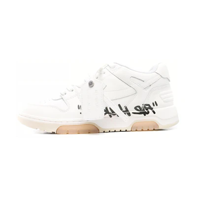 (W) Off-White Out of Office 'For Walking - White Black'