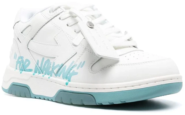 (Women) Off-White Out of Office 'For Walking - White Celadon' OWIA259S23LEA003-0149 Order (Women) Off-White Out of Office 'For Walking - White Celadon' OWIA259S23LEA003-0149