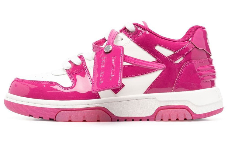 (Women) Off-White Out Of Office 'Fuchsia Pink White' OWIA259F22LEA005-0132