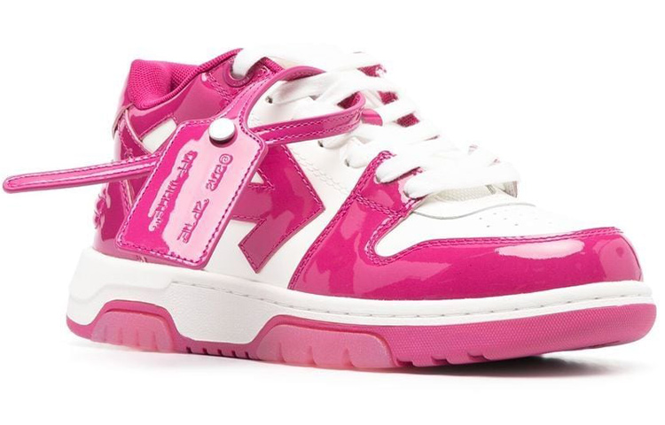 Order (W) 오프화이트 OOO '푸시아 핑크 화이트' OWIA259F22LEA005-0132