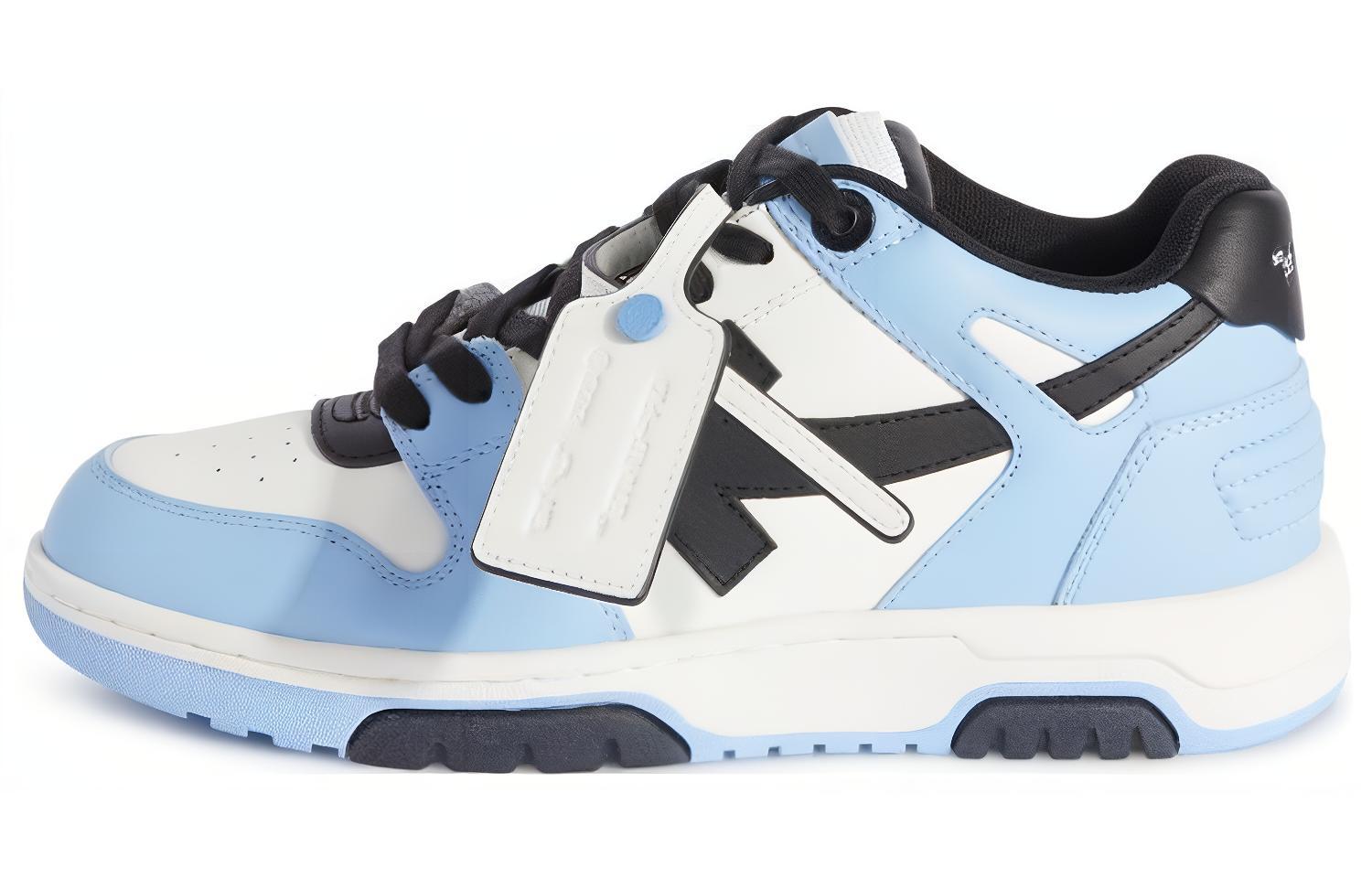 (W) Off-White Out of Office 'Light Blue Black'