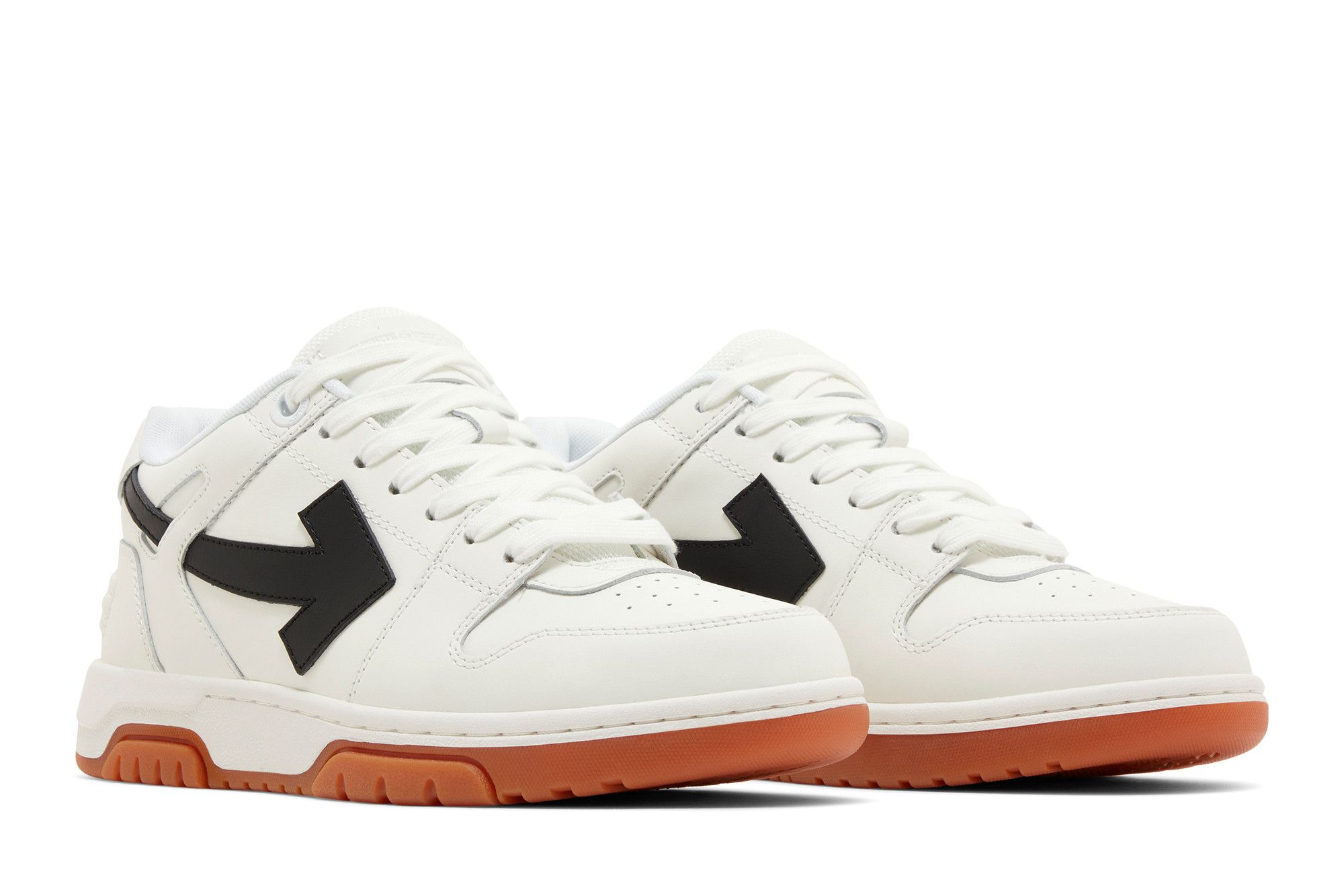 Cheap (Women) Off-White Out of Office 'White Black' OWIA259C99LEA010-0110
