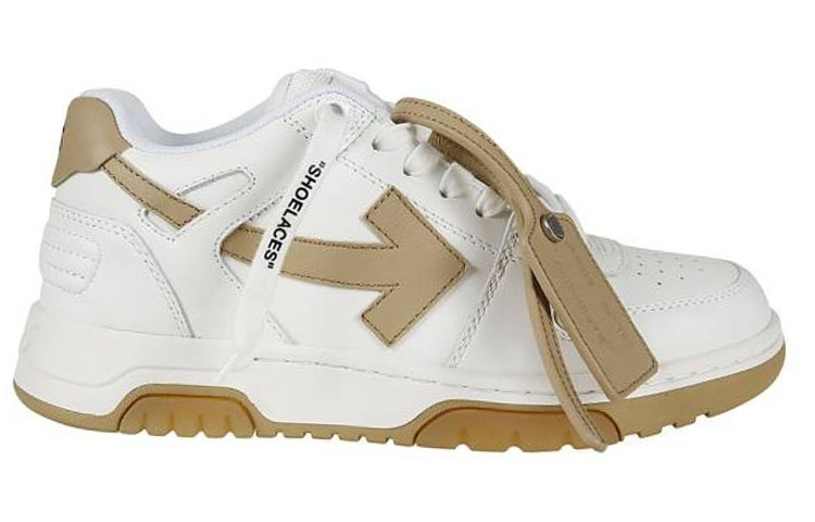 (W) Off-White Out Of Office 'White Brown' 圖 2