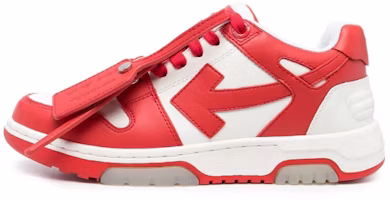 (Women) Off-White Out of Office 'White Red' OWIA259S21LEA001-0125 (Women) Off-White Out of Office 'White Red' OWIA259S21LEA001-0125