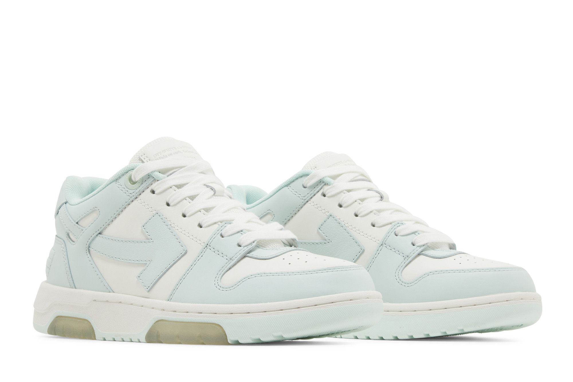 Cheap (W) Off-White Out Of Office 'White Seafoam' Sepatu OWIA259S24LEA0030152