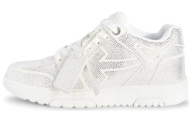 (W) Off-White Out Of Office 'White Strass - White Outsole'