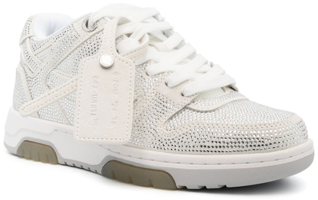 (Women) Off-White Out Of Office 'White Strass' OWIA259S23LEA008-0101 Order (Women) Off-White Out Of Office 'White Strass' OWIA259S23LEA008-0101
