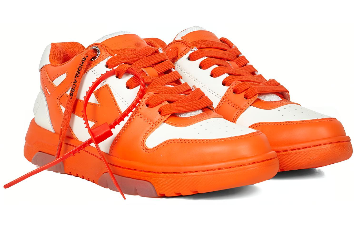 (W) Off-White Out Of Office Low-Sneakers White/Orange 圖 3