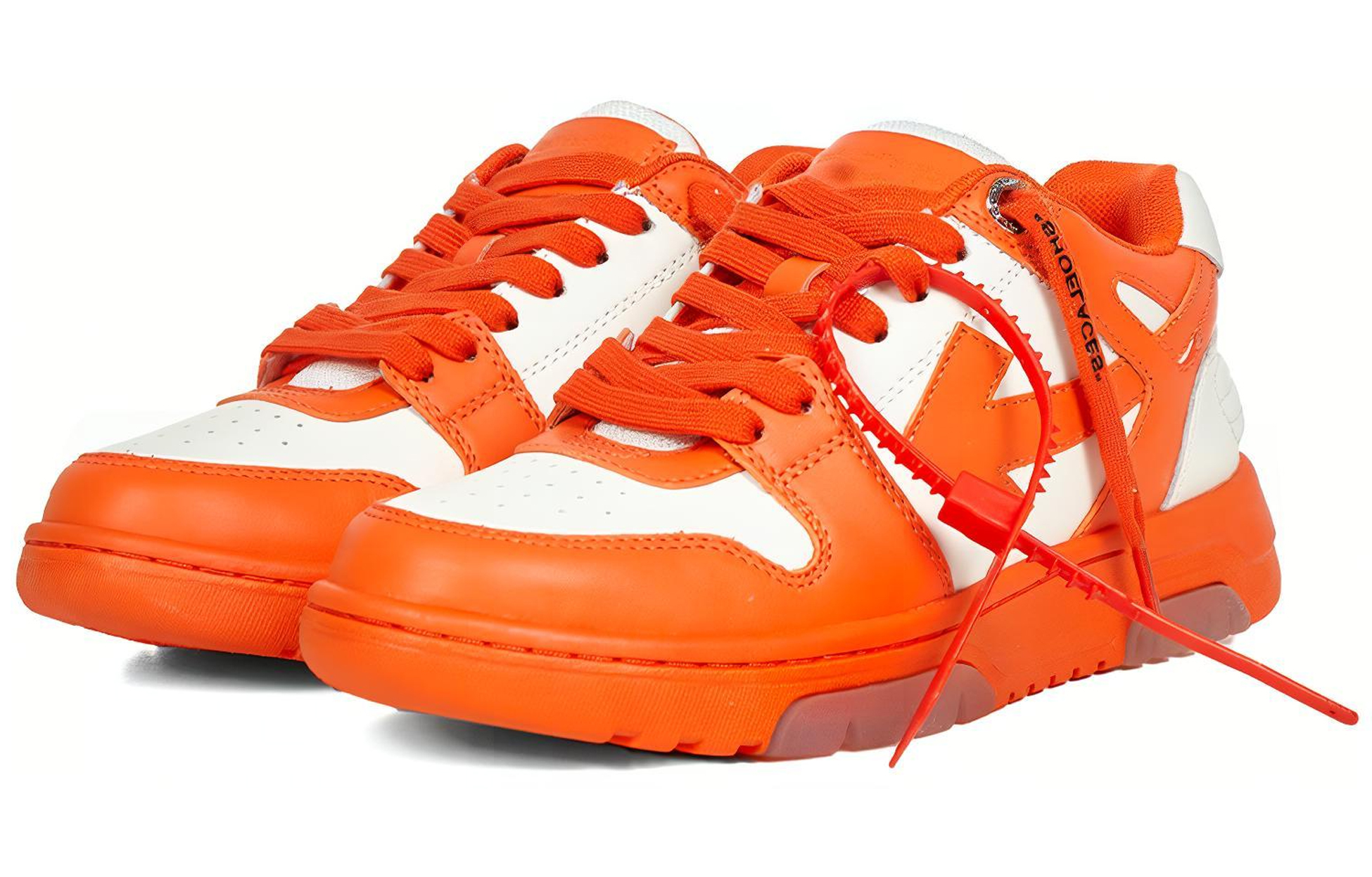 (W) Off-White Out Of Office Low-Sneakers White/Orange 圖 4