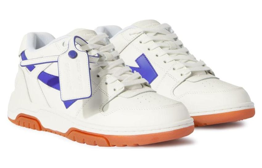(W) Off-White Out Of Office Low-Top Sneaker 'White Blue Brown' 圖 2