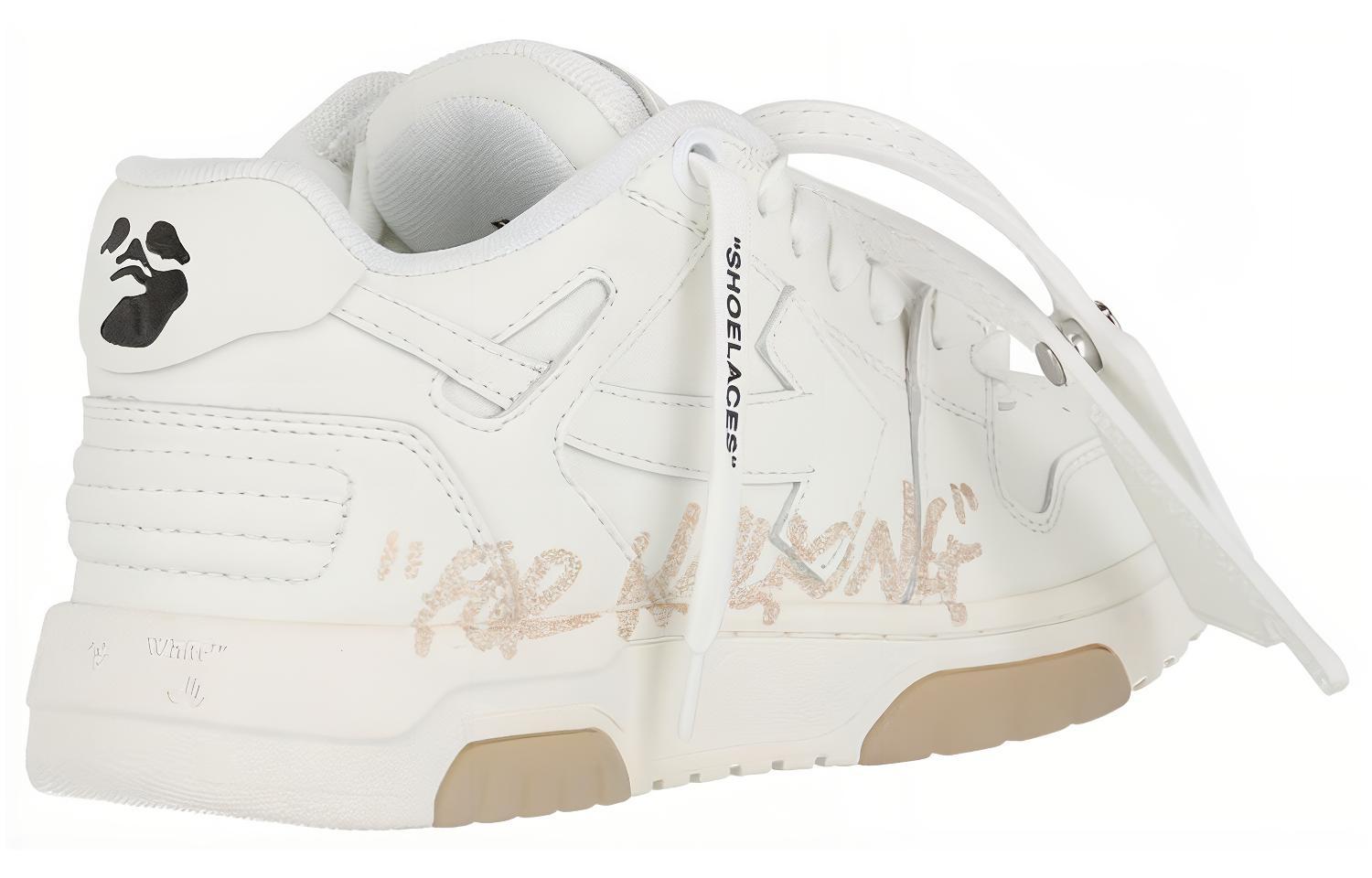 (W) Off-White Out Of Office Low-Top Sneaker 'White Beige' 圖 4