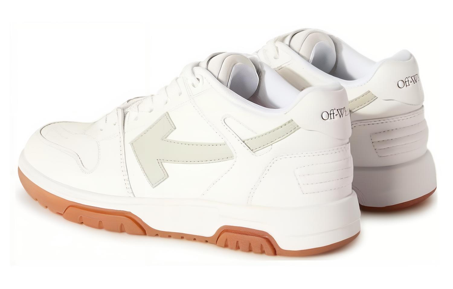 (W) Off-White Out Of Office Low-Top Sneaker 'White Brown' 圖 4