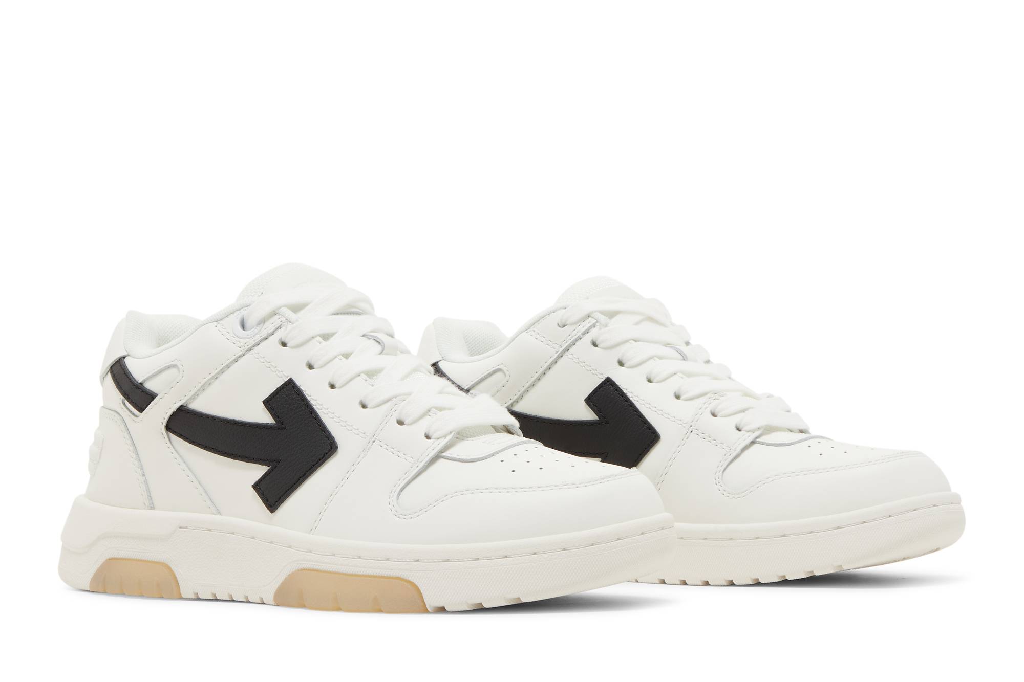 Cheap (W) Off-White Out of Office Low 'Putih Hitam' OWIA259S22LEA0010110