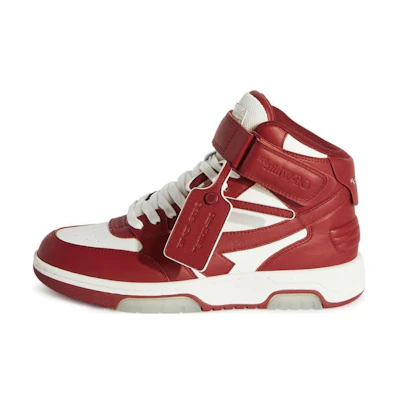 (W) Off-White Out of Office Mid 'Red White'
