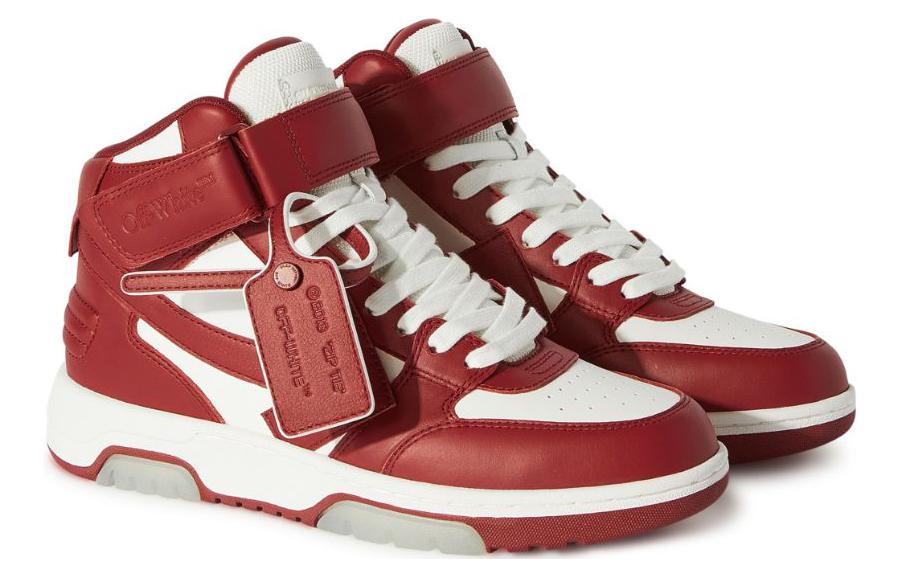 (W) Off-White Out of Office Mid 'Red White' 圖 2