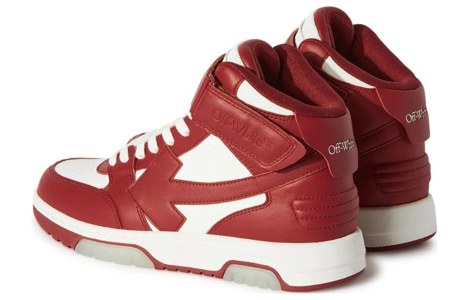(W) Off-White Out of Office Mid 'Red White' 圖 3