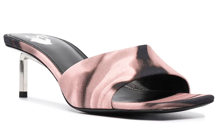 (W) Off-White Pink 'Liquid Melt Mule' 圖 3