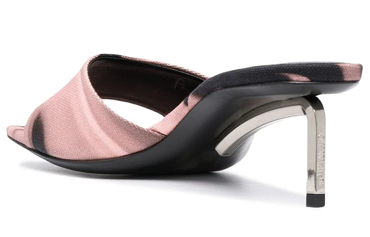 (W) Off-White Pink 'Liquid Melt Mule' 圖 4