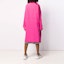 Purchase (W) OFF-WHITE Pink Trench Coat Wanita Longgar Bergaya Single-Breasted OWEA164R19A390622810