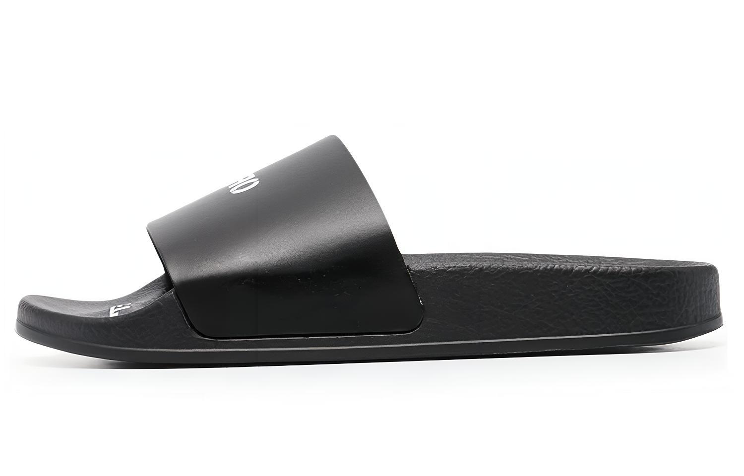 (W) Off-White Pool Sliders 'Black'