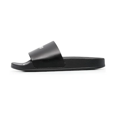 (W) Off-White Pool Sliders 'Black'