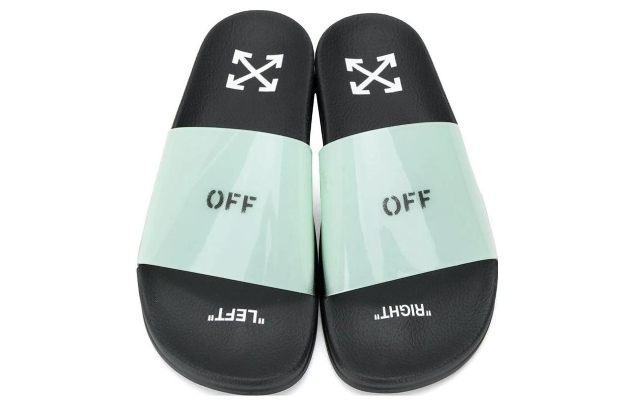 (W) Off-White Pool Sliders 'Light Blue' 圖 4