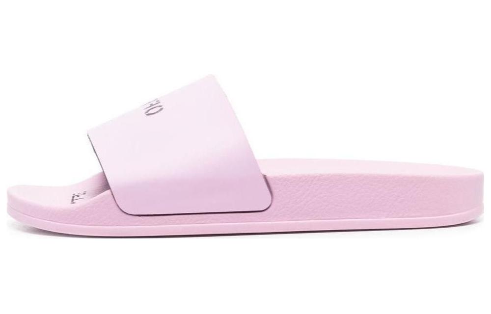 Buy (W) 오프화이트 라일락 풀 슬라이더 🩴 OWIC002F22MAT0013610