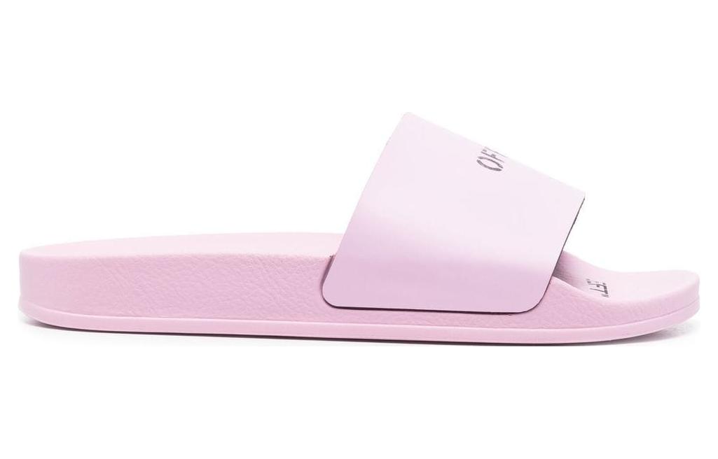 Order (W) 오프화이트 라일락 풀 슬라이더 🩴 OWIC002F22MAT0013610