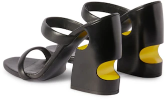 Purchase (W) Off-White Pop Bulky Nappa Mule Hitam OWIJ029S23LEA0011018