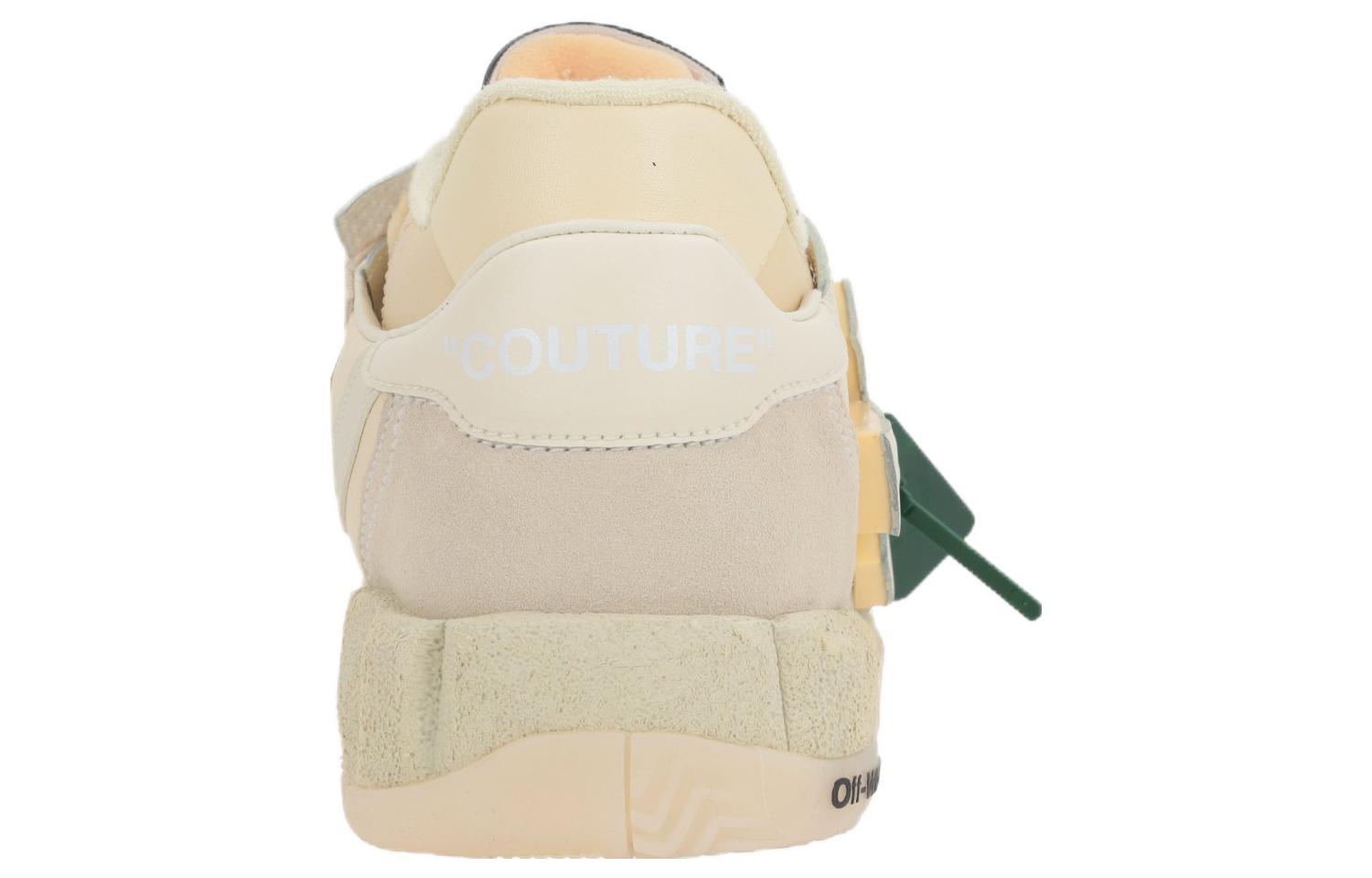 Shop (W) Off-White Puzzle Couture Low 'Crema' OWIA274S23LEA001-0301