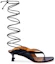 Order (Women) Off-White Roman Sandals 'Black Leather' OWIH057S24LEA0011009