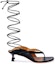 Order (W) Sandal Off-White Roman 'Kulit Hitam' OWIH057S24LEA0011009