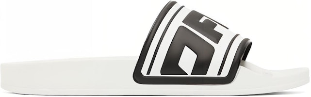 (W) Off-White Sandalias de Goma 'Negro y Blanco' OWIC007S22MAT0010110 Order (W) Off-White Sandalias de Goma 'Negro y Blanco' OWIC007S22MAT0010110