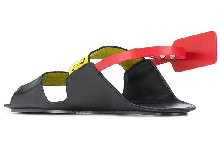 (W) Off-White Sandals 'Black Logo' 圖 3