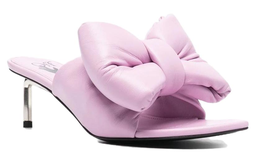 (W) Off-White Sandals 'Light Pink Bow' 圖 3