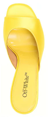 (Women) Off-White Satin Mule Heels 'Yellow' OWIJ025S23FAB0021818 Shop (Women) Off-White Satin Mule Heels 'Yellow' OWIJ025S23FAB0021818