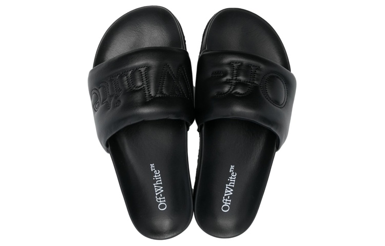 (W) Off-White Slide 'Black' 圖 4