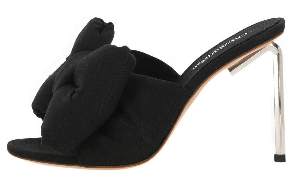 (W) Off-White Slide 'Black CMFT Fashion'