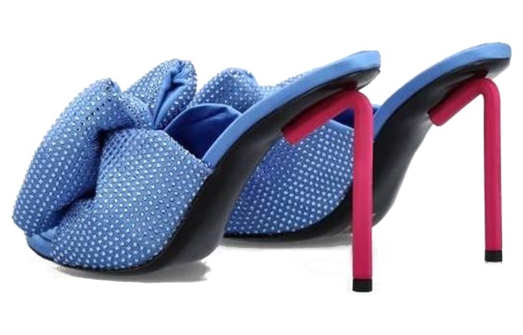 (W) Off-White Slide 'Blue Fashion Sandal' 圖 5